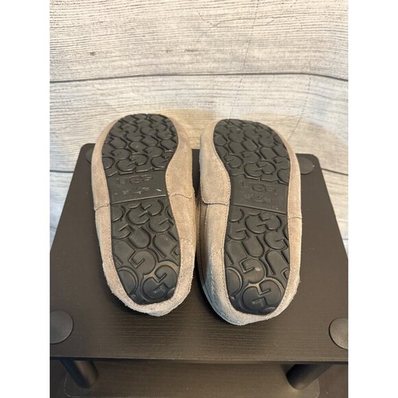 UGG Mens Ascot Sheepskin Lined Moccasin Slippers Size 9 - Picture 4 of 4
